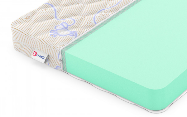 Купить Детский матрас Denwir Baby Springless Eco Foam 10 (Беби Спринглс Эко Фом 10) в Нижнем Новгороде 