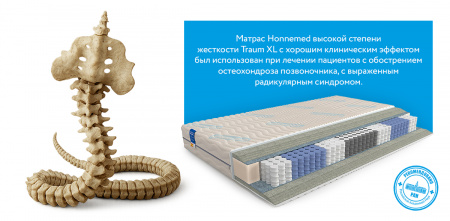 Ортопедический матрас Mr.Mattress Honnemed Traum XL
