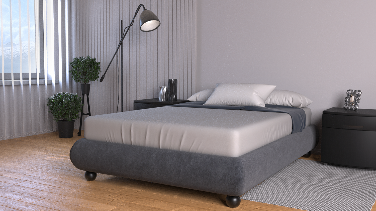 Кроватный бокс Mr.Mattress Fine Box L в Нижнем Новгороде 