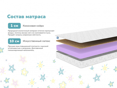 Купить Детский матрас Dimax Космос в Нижнем Новгороде 