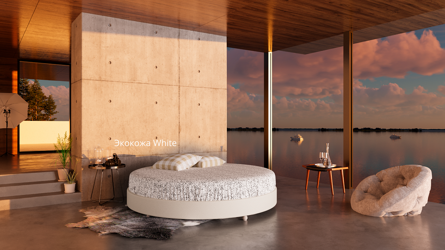 Круглый кроватный бокс Mr.Mattress Fine Box в Нижнем Новгороде 