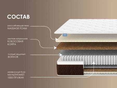 Матрас Dimax Мега Лайт хард релакс